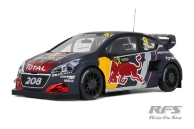 Peugeot 208 WRX Sebastien Loeb Rallycross Belgium 2018 1:18 Ottomobile 455