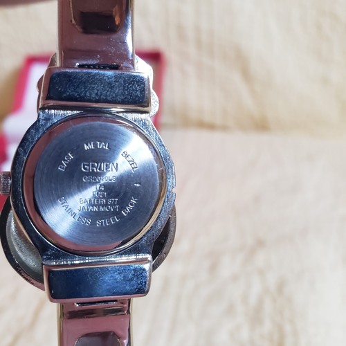 Vintage Gruen Schneemann Uhr und Pin - Bild 5 von 8