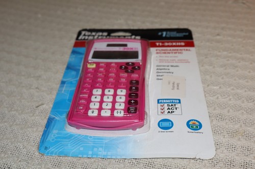 Texas Instruments TI-30X IIS Two-Line Scientific Calculator - Pink NEW - Picture 5 of 6