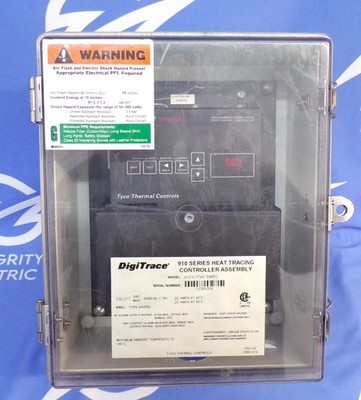 DIGITRACE HEAT TRACING CONTROLLER ASSEMBLY 910*E1FWL*EMR2 25-30A 120/277V 1PH 1Y