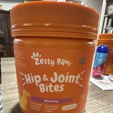Zesty Paws Hip  Joint Bites Soft Chews for Puppy Adult Senior XS-XL