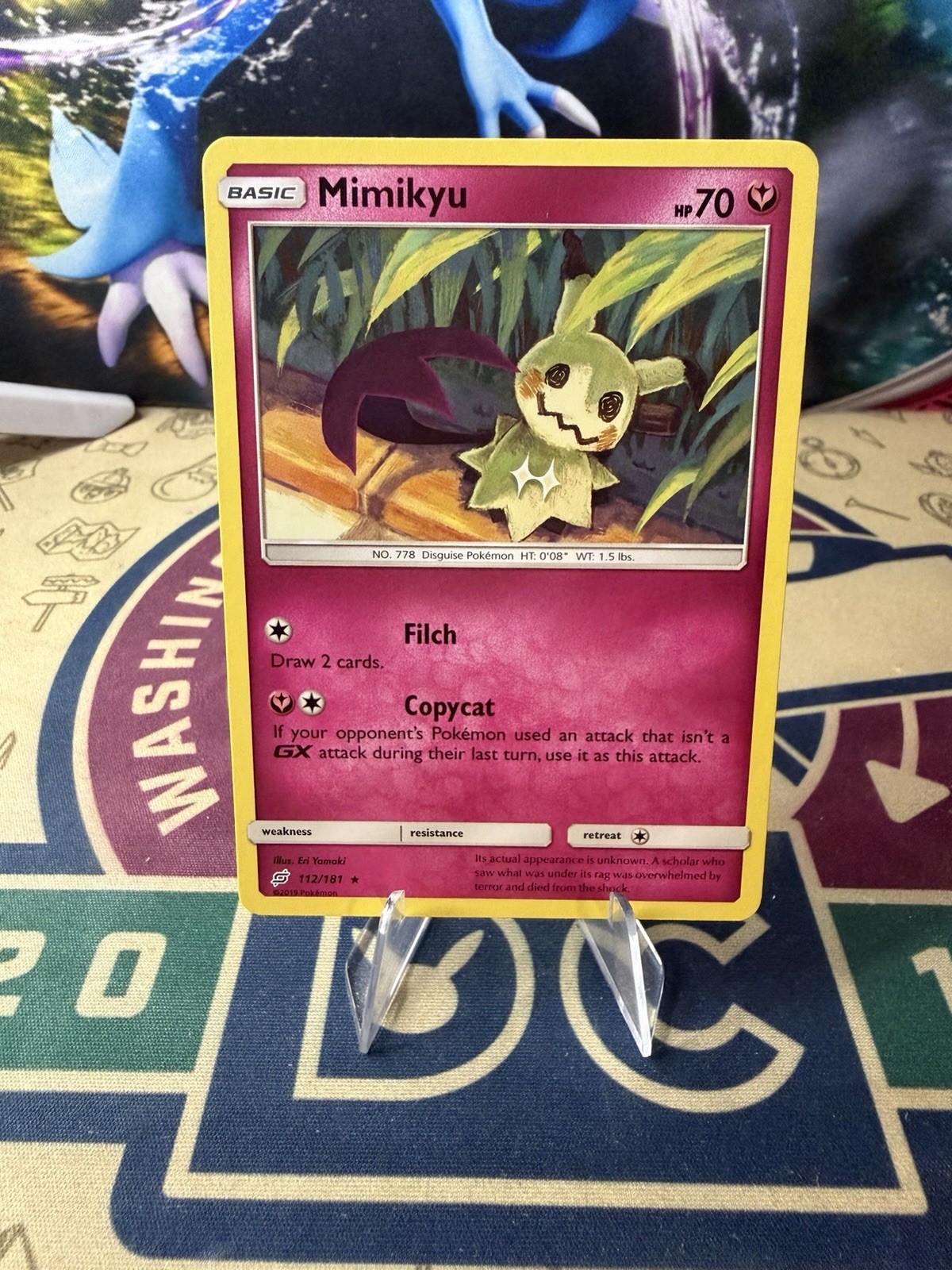 Mimikyu 112/181 Rare Pokemon Team Up
