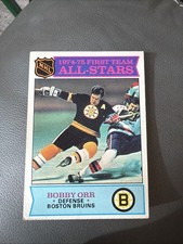 1975-76 Topps - All-Stars Bobby Orr #288 Boston Bruins