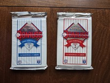 1993 MLB Donruss Series 1 & 2 Baseball Card Packs (Lot Of 2) Unopened