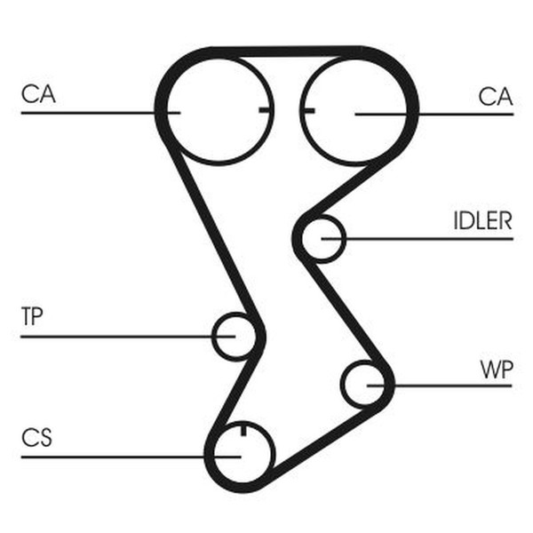 Continental Ctam CT1144 Zahnriemen-image