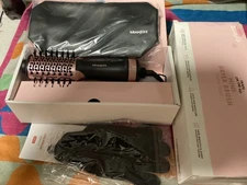 Travel Hair Dryer Brush, Mini Size Blow Dryer Brush with 2 Inch Ceramic open box