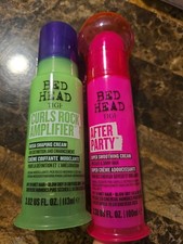2 TIGI Bed Head Curls Rock Amplifier/After Party Smoothing Cream C060