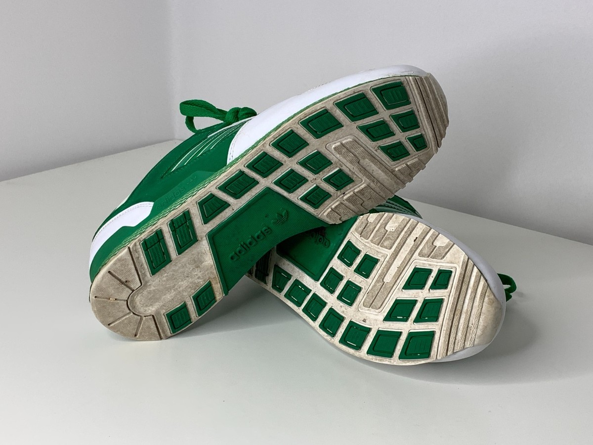 RARE* Adidas Mens ZXZ ADV G07657 White Green Running Shoes