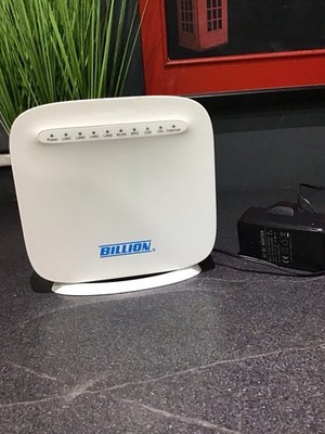 Glasfaser Modem Router FTTC VDSL2 ADSL2+ WIFI N Chip Broadcom Billion BiPAC 8800NL
