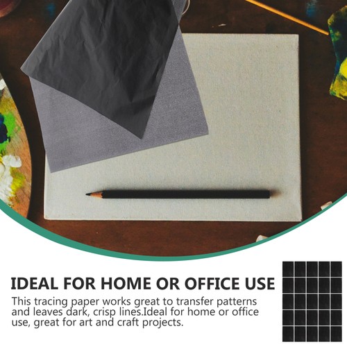 25 Sheets Kohlenstoff Büro Graphitpapier Kohlepapier Zum Durchzeichnen - Afbeelding 10 van 12