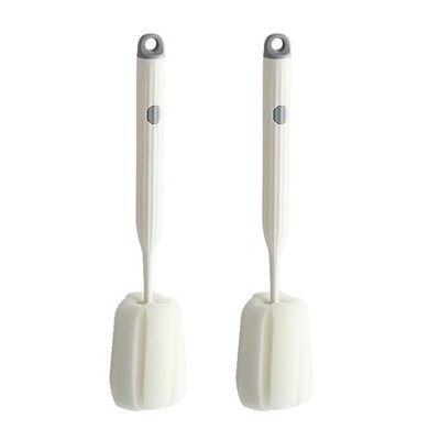 Bottle Soft Brush -2Pcs Sponge Bottle Brush Soft and Easy to Clean, Baby Bott...