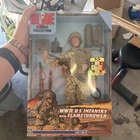 gi joe 12 inch action figures W.W.II Army Flamethrower