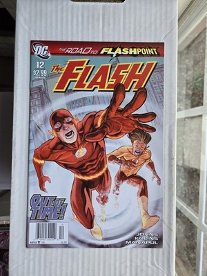 Flash #12 Newsstand 1:50 Rare 1,099 Copies Hot Pursuit App DC Comics 2011