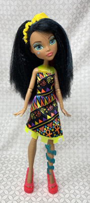 Monster High Electrified Hair-Raising Ghouls Cleo De Nile Doll Shoes Headband