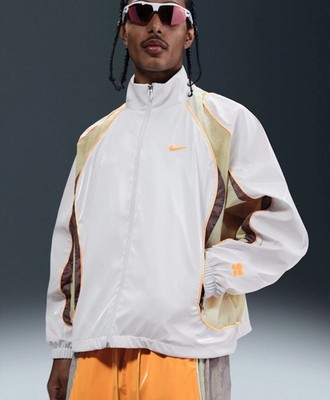 Nike Project FROG Track Jacket WhiteOliveAura Taupe Sundial Men Sz