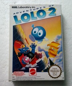 Videogame ADVENTURES OF LOLO 2 versione PAL A UK/ITA console Nintendo NES 8 bit