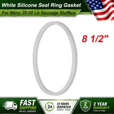 For 20-30Lb Sausage Stuffers Sausage Stuffer Silicone Gasket Plunger Seal 8 1/2"