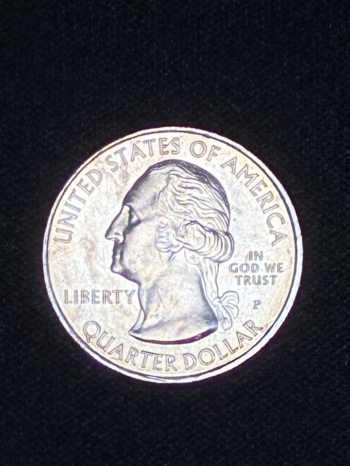 Block Island 2018p America The Beautiful Colorized Washington Quarter  - Image 2 of 4