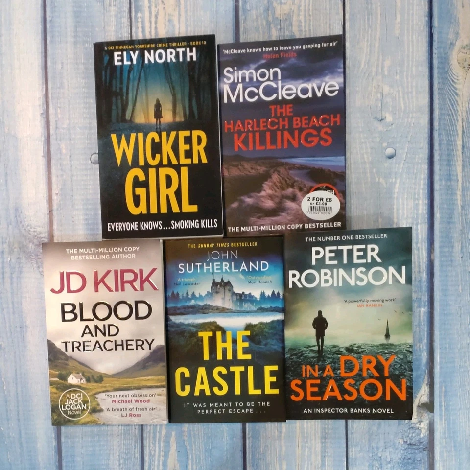 10 x Crime Thriller Suspense Paperback Books - (Bundle Job Lot) # - Image 3 of 3