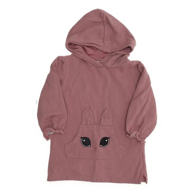 Design by kappAhl, Kapuzenkleid, Größe: 92, Pink, Baumwolle, Sweat, Mädchen #0Ij