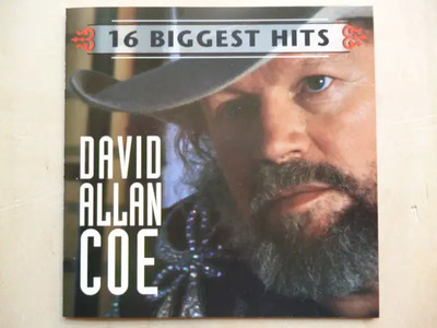 CD David Allan Coe 16 Biggest Hits Columbia