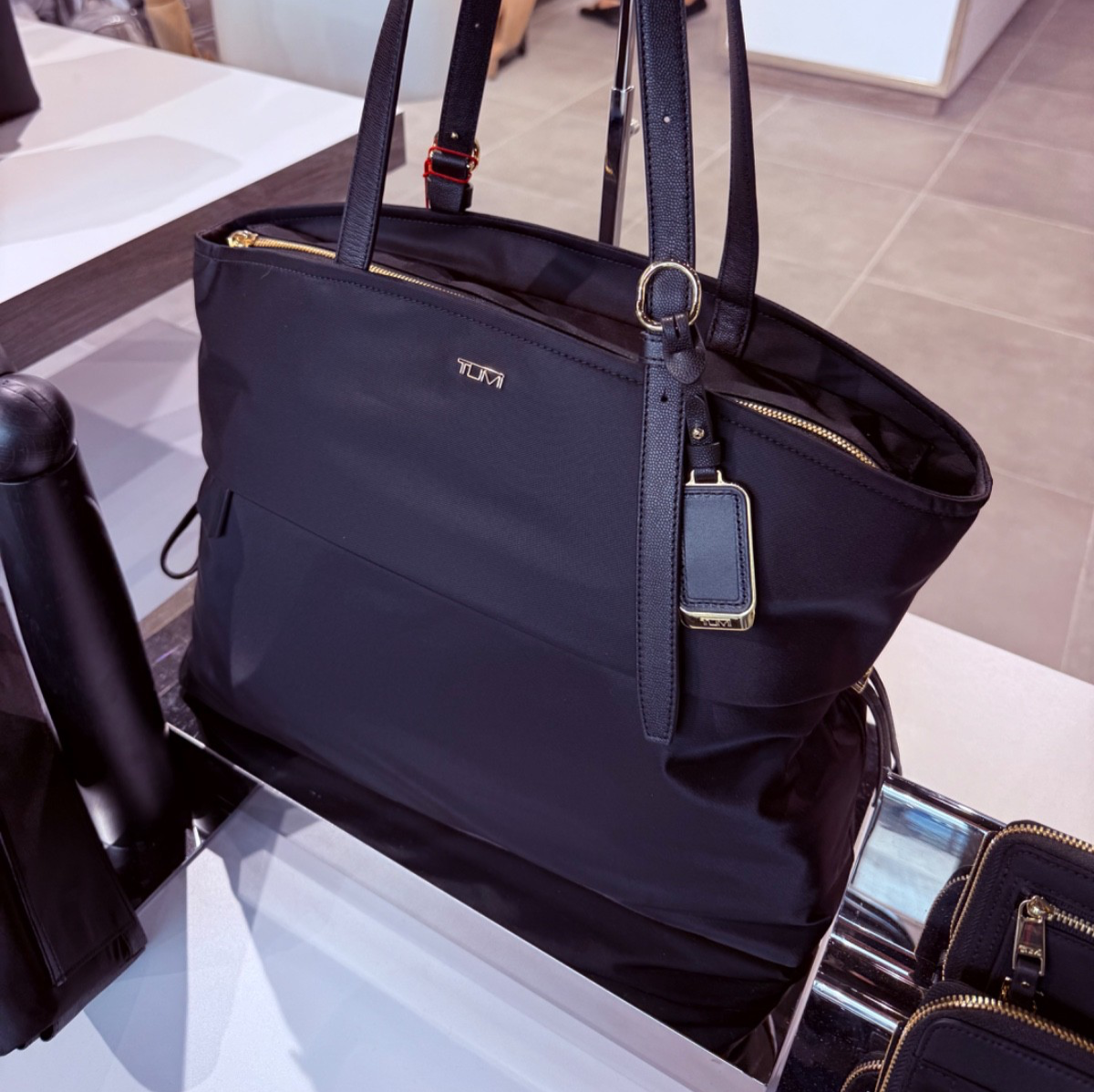 NEW Tumi Voyageur CAM LARGE Nylon 15.25” Zip Laptop Tote Bag