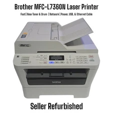 Brother MFC-7360N Laser Printer | All-in-One | USB Network | Copier Scanner Fax