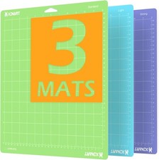 Cutting Mats for Cricut Maker 3,Explore 3,Maker,Air 2,12X12 Inch Standard+Light+