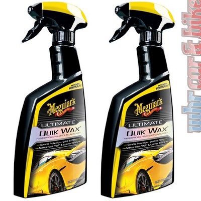 2x Meguiars Ultimate Quik Wax NEW Sprühwachs G200916EU 473ml Autowachs Detailer