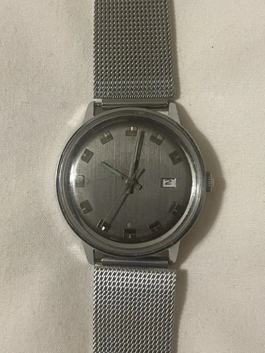 Vintage Timex Men's Automatic Watch!  1972 Year, 46570 3272 Model!  Runs Great!