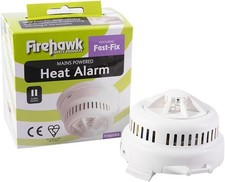 Firehawk Mains Powered FH450BB Fast Fix Heat Alarm