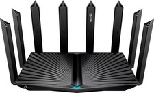 TP-Link - Archer AXE7800 Tri-Band Wi-Fi 6E Router - Black