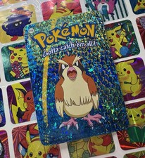 Pokemon Holo Vintage Pocket Monsters Vending Prism Sticker Nintendo collezioni