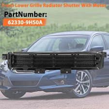 Active Grille Shutter W/Motor For 2016-2018 Nissan Altima 2015-21 Nissan Murano