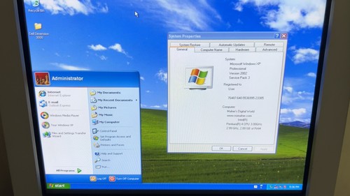 UPGRADED Dell Dimension 3000 Windows XP 3.0Ghz 2GB RAM Retro Gaming/Industrial - Picture 2 of 10