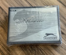 New Vintage Slazenger Golf Balls Raw RESERVE 12 Pack Boxed Sealed