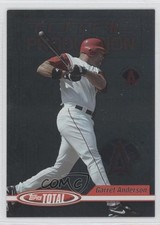 2004 Topps Total Total Production Garret Anderson #TP9 1b3