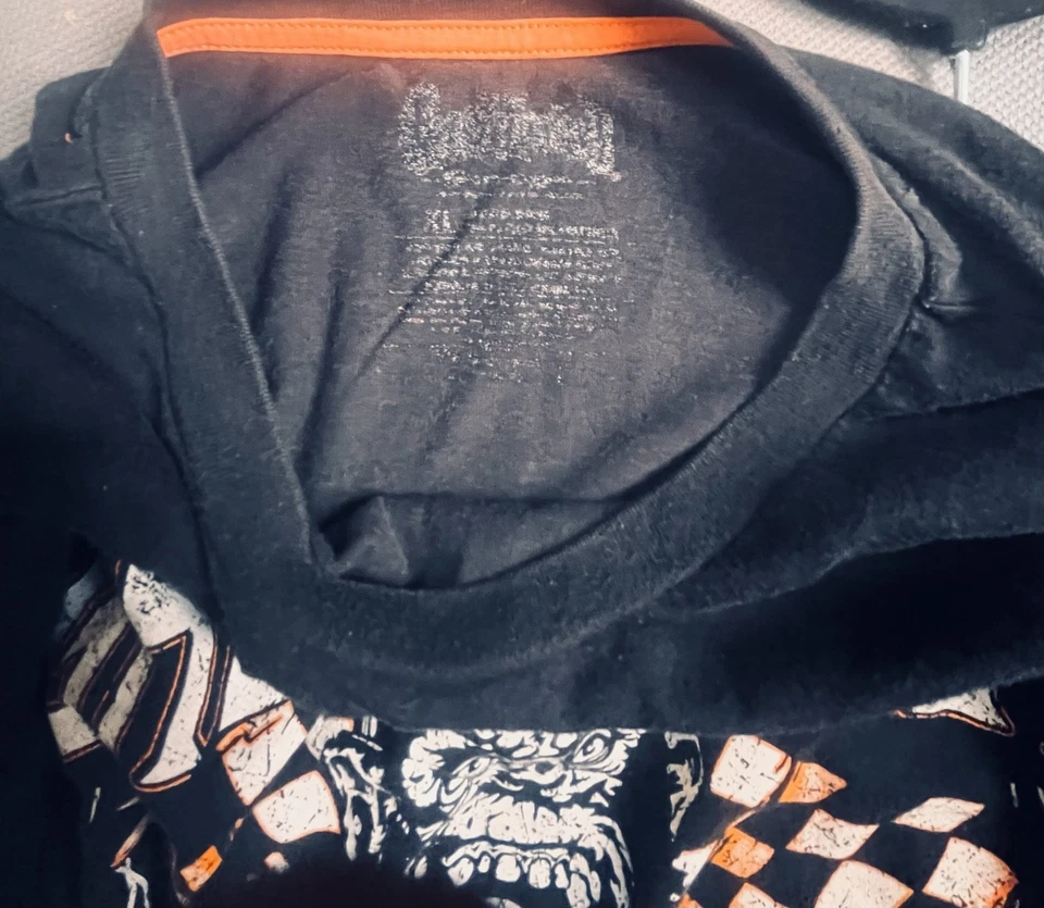 Camisa Gas Monkey Garage para Hombres XL Negra Dallas TX Construida para la Velocidad Camiseta Foto 2 de 4