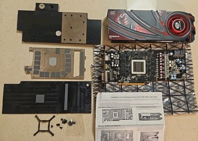 EK-FC R9-290X Acetal + Nickel Waterblock & Backplate Radeon R9 290 Graphics Card