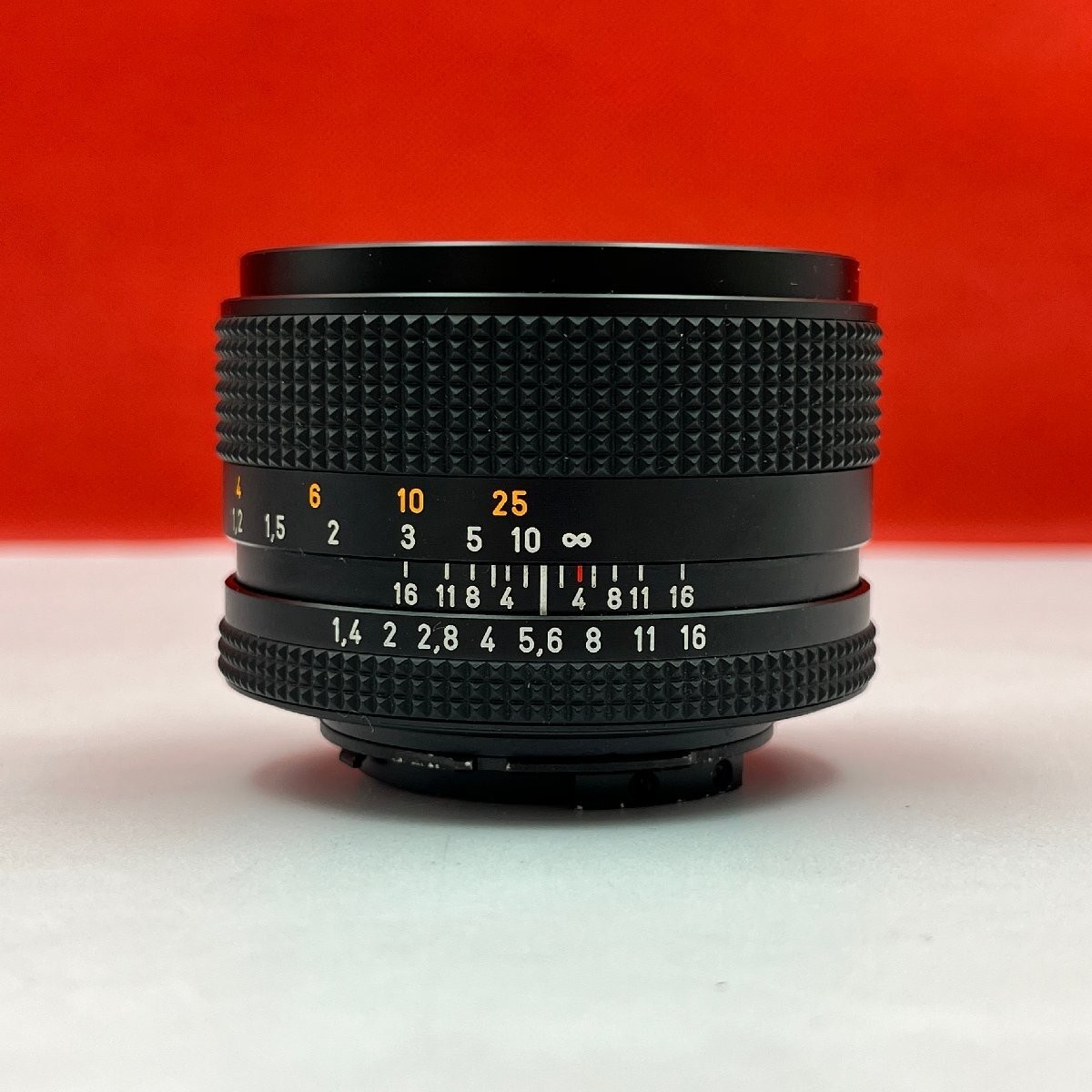Near MINT] Contax Carl Zeiss Planar T* 50mm F/1.4 Lens CY Mount