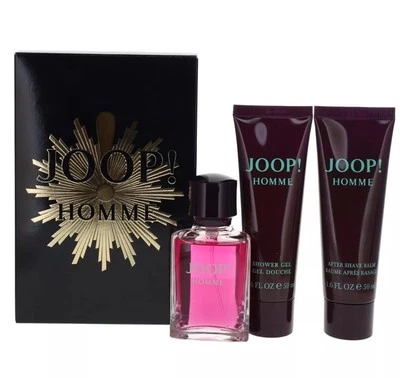JOOP! Joop Homme 30ml Eau de Toilette, 50ml Aftershave Balm50ml Shower Gel Gift Set