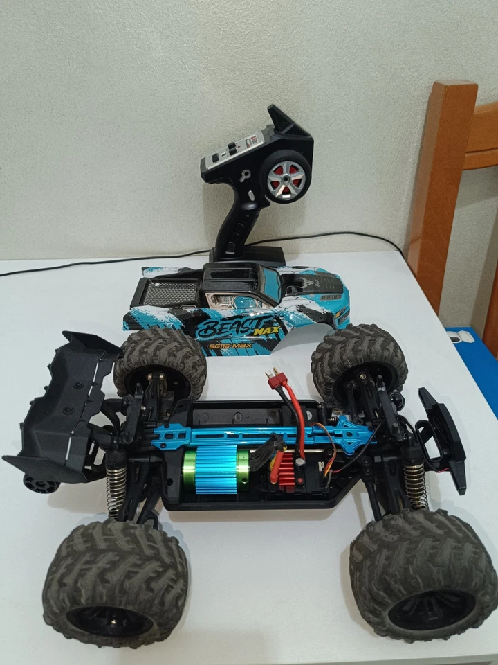 Auto Radiocomandata RC 4X4 Brushless 1/16 Beast Max ZLL SG 116 MAX + Accessori - Immagine 4 di 4