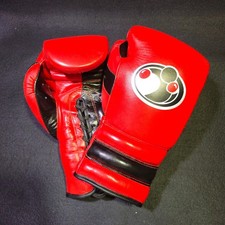 Professional Grant Boxing Gloves Red Black Lace Up Sparring Training Gloves Sale Professional Grant Boxing Gloves Red Black Lace Up Sparring Training Gloves Sale