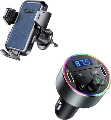 GUANDA TECHNOLOGIES CO. LTD. Bluetooth Car Adapter and Car Mount Phone
