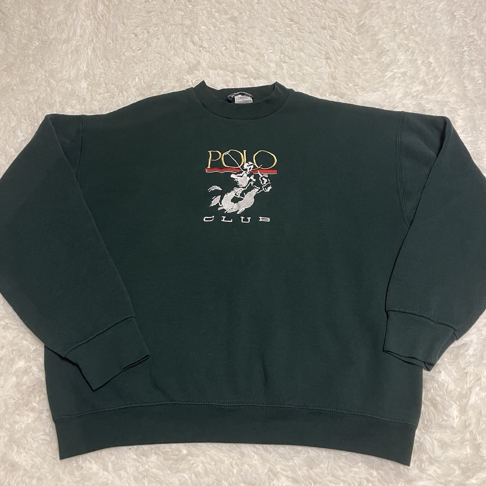 VINTAGE Polo Ralph Lauren Sweater Men XL Pullover Crewneck