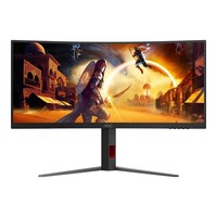 "Monitor AOC 34\" CU34G4 Fast VA Wqhd 180Hz 2Xhdmi DP Aoc"