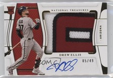 2022 National Treasures Rookie Material Signatures Gold 5/49 Drew Ellis Auto nd3