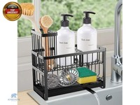 Sinnsally SpüLbecken Organizer KüChen,2-Stufiges Sink Caddy Kitchen S