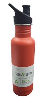 Trinkflasche Edelstahl klean kanteen Classic Sport Cap 800 ml Tiger Lily