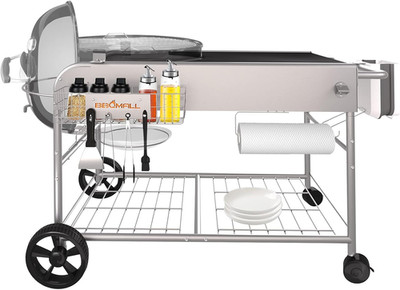 Grill Table for Weber 22'' &18'' Original Kettle, for Weber Grill Table, Stand Car